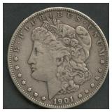 1901-S Morgan Silver Dollar