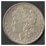 1896-O Morgan Silver Dollar