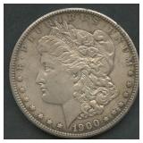 1900 Morgan Silver Dollar Variety
