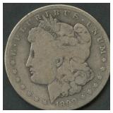 1899-O Micro O Morgan Silver Dollar