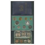 3- Mixed Foreign Coin Sets in OGP -23 Total Coins