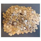 Bag of 1000 Mixed Date Lincoln Wheat Cents