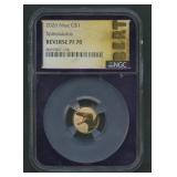 2026 Niue 1 Gram Dinosaur NGC Rev  PF70 22k Gold