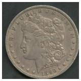 1896-O Morgan Silver Dollar