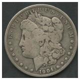 1904-S Morgan Silver Dollar