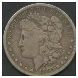 1885-S Morgan Silver Dollar