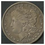 1888-O Oval O Morgan Silver Dollar