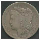 1904-S Morgan Silver Dollar