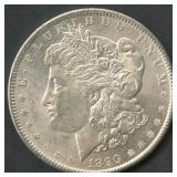 1890 Morgan Silver Dollar