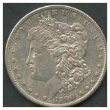 1890-S Morgan Silver Dollar