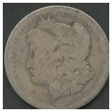 1891-O Morgan Silver Dollar