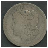 1891-O Morgan Silver Dollar