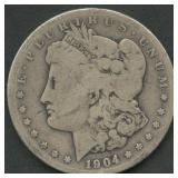 1904-S Morgan Silver Dollar