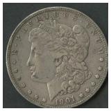 1901-S Morgan Silver Dollar