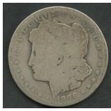 1896-O Morgan Silver Dollar