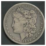1896-S Morgan Silver Dollar