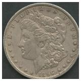 1896-O Morgan Silver Dollar