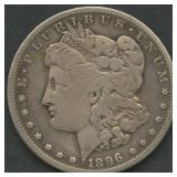 1896-S Morgan Silver Dollar