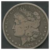 Top-100 (?) 1878-S Morgan Silver Dollar Long Nock