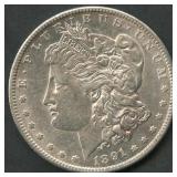 1891-S Morgan Silver Dollar