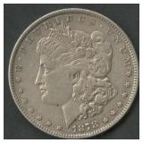 VAM-3 (?) 1878 7/8 TF Weak Morgan Silver Dollar