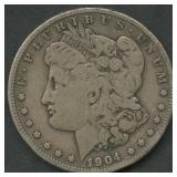 1904-S Morgan Silver Dollar