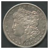 1897-S Morgan Silver Dollar
