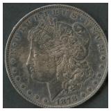 1878 7/8 TF Strong Morgan Silver Dollar