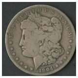 1904-S Morgan Silver Dollar