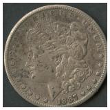 1887-S Morgan Silver Dollar
