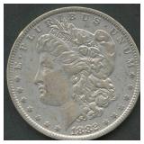 1882-O/S Morgan Silver Dollar