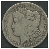 1901-S Morgan Silver Dollar