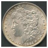 1884 Morgan Silver Dollar