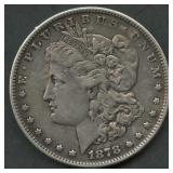 VAM-33 (?) 1878 7/8 TF Weak Morgan Silver Dollar