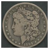 'Top 100' 1899-O Micro O Morgan Silver Dollar