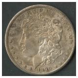 1890-S Morgan Silver Dollar