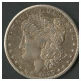 1887-S Morgan Silver Dollar