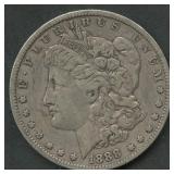 1888-O Morgan Silver Dollar Oval O