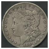 1901-S Morgan Silver Dollar