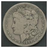 1892-S Morgan Silver Dollar