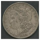1888-O Oval O Morgan Silver Dollar
