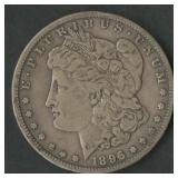 1896-S Morgan Silver Dollar