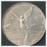 2023 Mexico Libertad .999 Silver Round 1 ozt