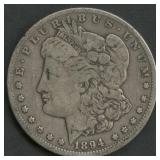 1894-O Morgan Silver Dollar