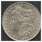 1896-O Morgan Silver Dollar