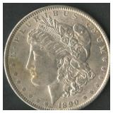 1890 Morgan Silver Dollar