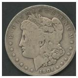 1904-S Morgan Silver Dollar