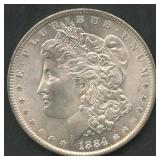 1884-O Morgan Silver Dollar
