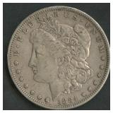 1884-S Morgan Silver Dollar