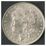 1901-O Morgan Silver Dollar